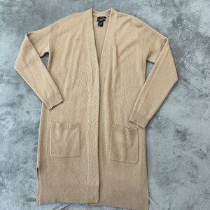 Halogen Wool Cashmere Sweater Long Cardigan Women's XS